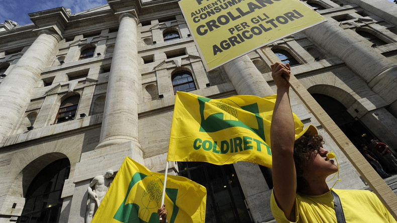 Les agriculteurs défilent à Vérone contre le prolongement des sanctions antirusses (VIDEO, PHOTOS)