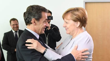 Nicolas Sarkozy et Angela Merkel ont déjeuné ensemble mardi 21 juin.