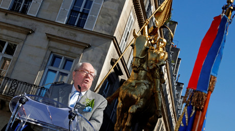 Jean-Marie le Pen lors du 1er mai 