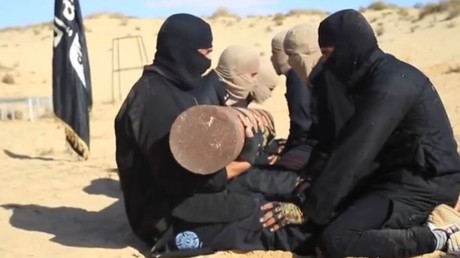 Des combattants du prétendu califat à l'entraînement 