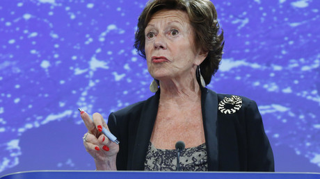 L'ancien commissaire européen Neelie Kroes 