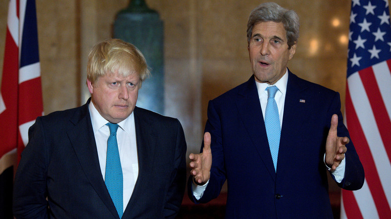 Syrie : Washington et Londres menacent la Russie de nouvelles sanctions