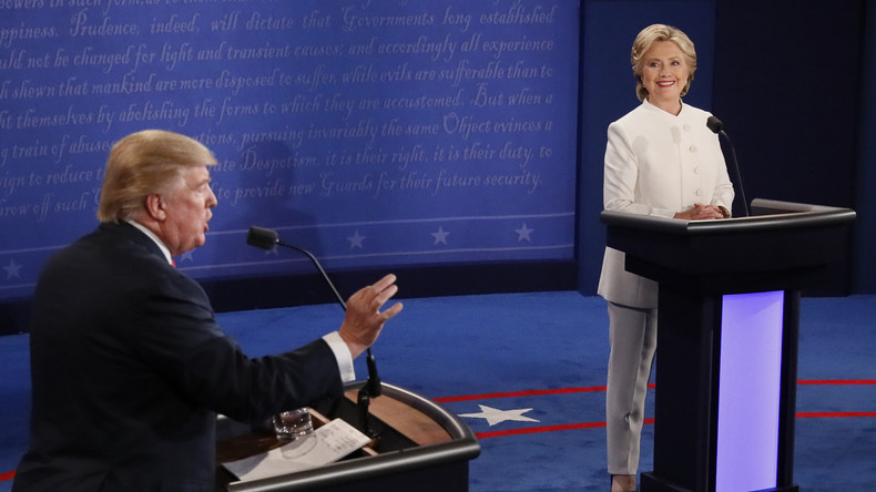 La Russie et Poutine, sujets les plus abordés par Trump et Clinton au cours de leurs débats