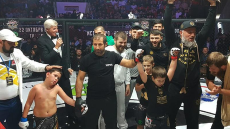 Les très jeunes fils de Ramzan Kadyrov sont à l'origine d'une polémique en Russie après leur participation à un tournoi de MMA