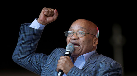 Le président de l'Afrique du Sud Jacob Zuma