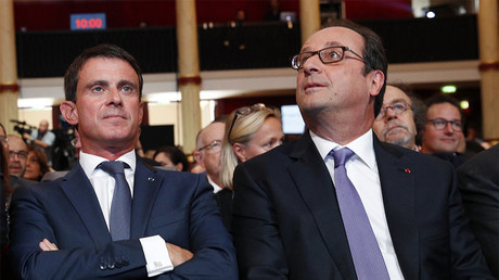 Manuel Valls et François Hollande le 8 septembre 2016 ©REUTERS/Christophe Ena/Pool