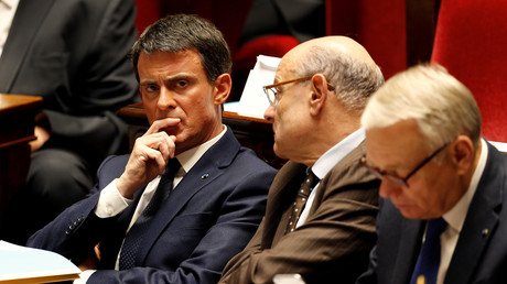 Manuel Valls à l'Assemblée nationale