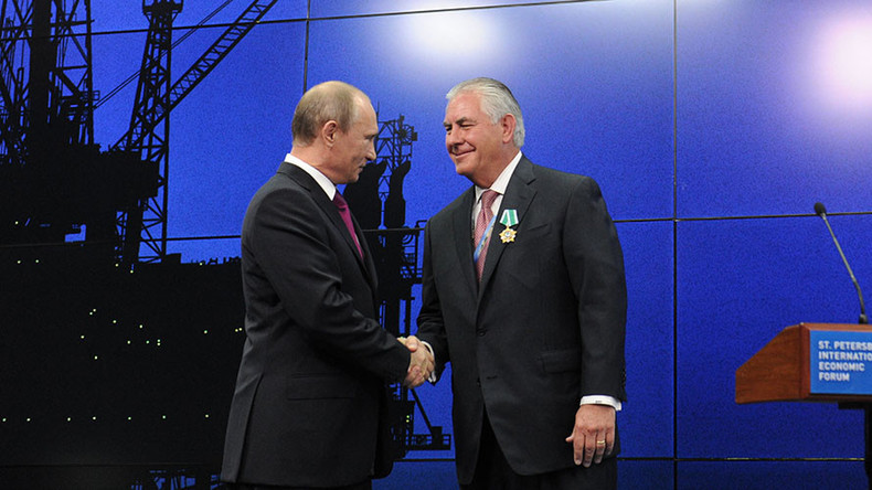 Rex Tillerson : magnat du pétrole, décoré par Vladimir Poutine... et bientôt secrétaire d'Etat ?