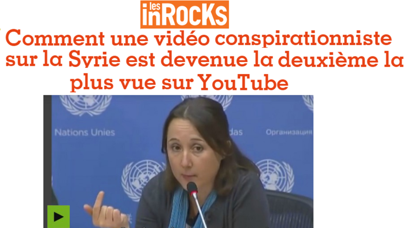 Quand les Inrocks pensent avertir les lecteurs d'une vidéo «complotiste»... c'est un fail
