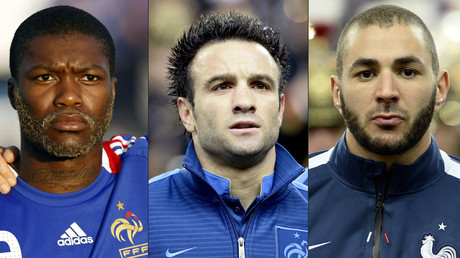 Djibril Cissé, Mathieu Valbuena et Karim Benzema