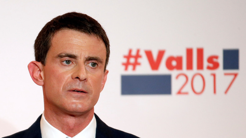 Primaire : à Clermont, Manuel Valls tient un meeting... dans un gymnase à moitié vide