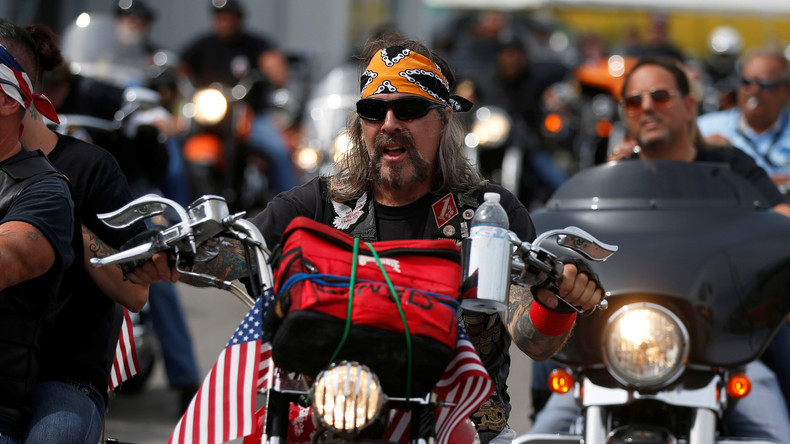 Les bikers américains érigeront un «mur de viande» pour assurer la sécurité à l'investiture de Trump