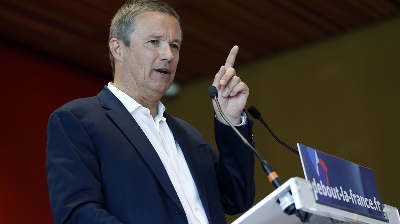 Craignant une «invasion migratoire», Dupont-Aignan accusé d'adhérer à la thèse du grand remplacement