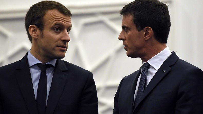 Des députés vallsistes appelleraient à voter Macron en cas de victoire de Hamon à la primaire