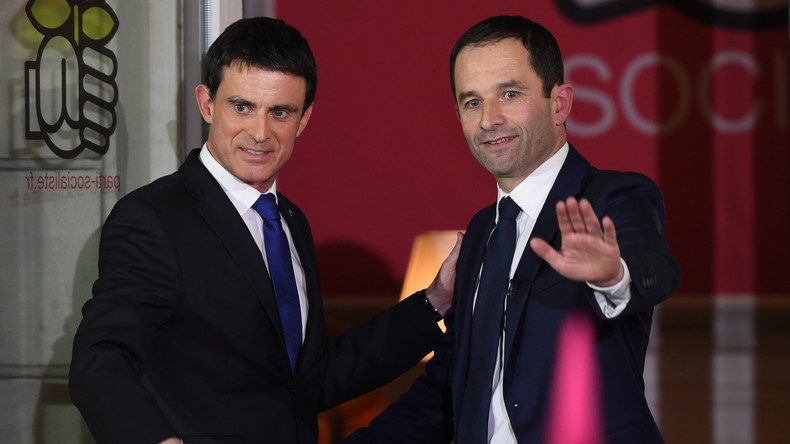 Vainqueur de la primaire, Benoît Hamon tend la main à Manuel Valls... et à Jean-Luc Mélenchon