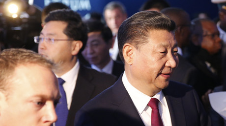 Le président chinois Xi Jinping à Davos