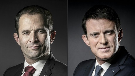 Benoît Hamon et Manuel Valls