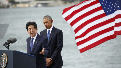 Shinzo Abe et Barack Obama à Pearl Harbour