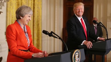 Donald Trump et Theresa May