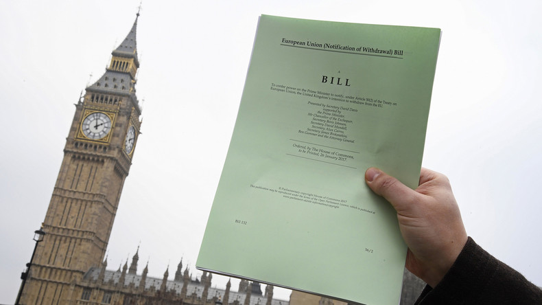 Grande-Bretagne : le projet de loi sur le Brexit franchit un premier barrage
