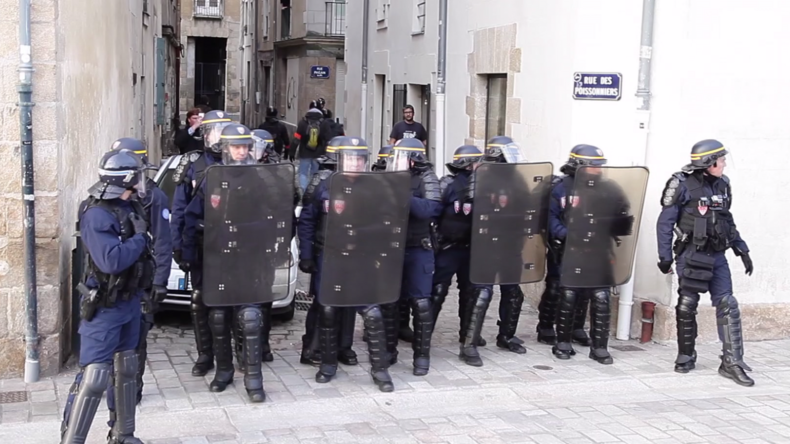 Deux manifestants interpellés lors du rassemblement «Justice pour Théo» à Nantes (VIDEO)