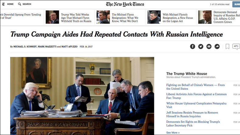 «Basé sur aucun fait» : quand le Kremlin s'en prend au New York Times