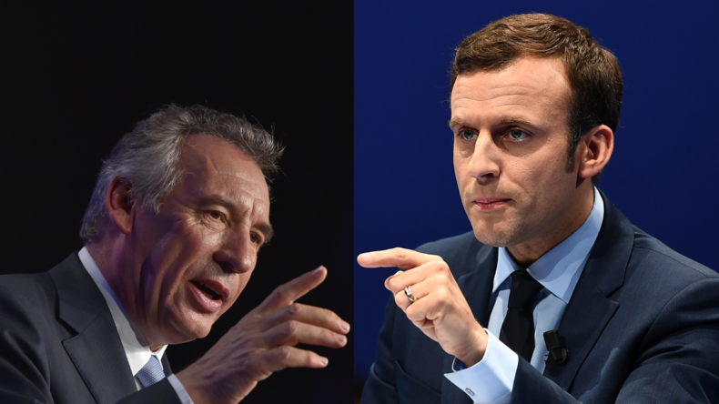 Emmanuel Macron et François Bayrou se sont rencontrés pour évoquer une alliance
