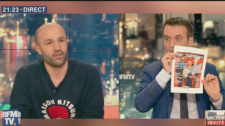 Clash sur BFMTV : Florian Philippot dénonce la «petite crapulerie de l'AFP»