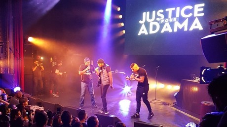 Le concert «Justice pour Adama»