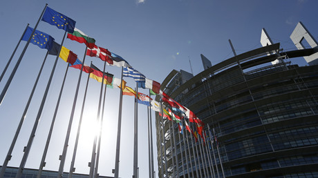 Le bâtiment du Parlement européen