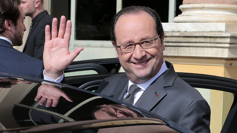 Hollande s'inquiète du succès du FN et accuse la Russie d'«influencer les opinions publiques»