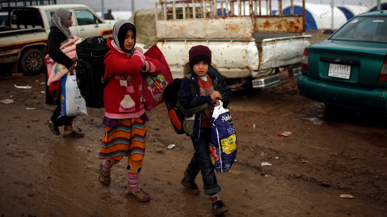 Près de 100 000 déplacés dans la bataille de Mossoul-Ouest en Irak