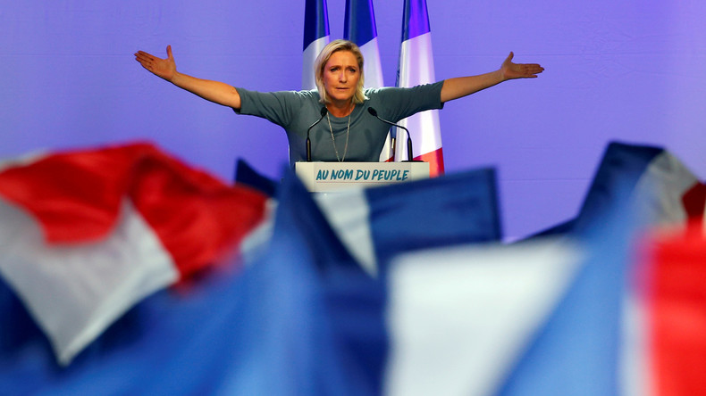 Marine Le Pen tient meeting à Lille
