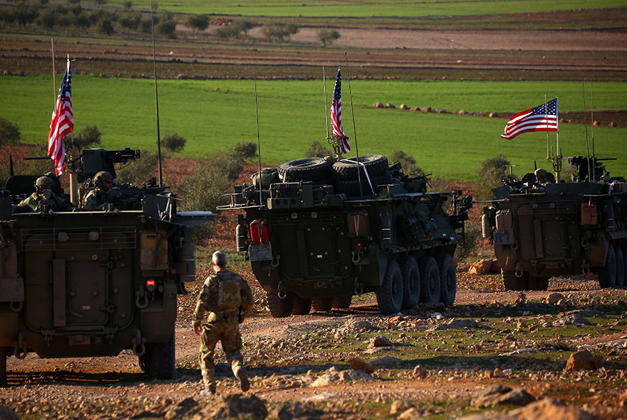 Repérée dans le nord de la Syrie, l'armée américaine se justifie et parle de «dissuasion»