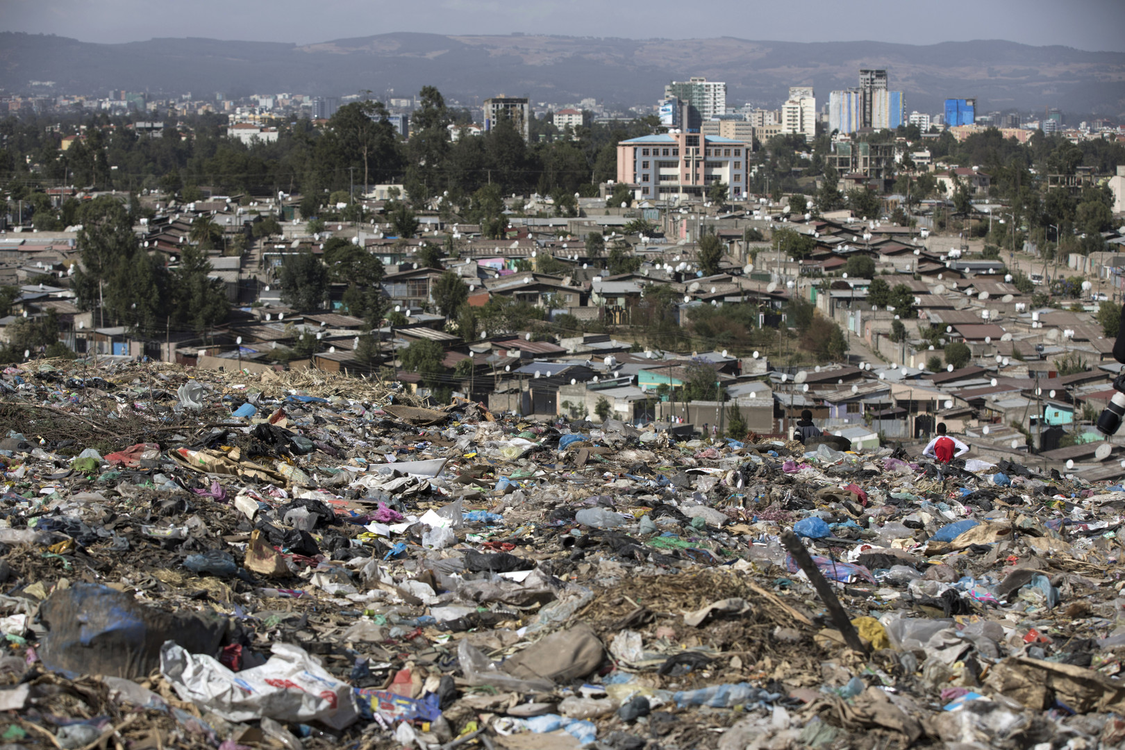 Au moins 48 morts dans l'effondrement d'une montagne d'ordures en Ethiopie
