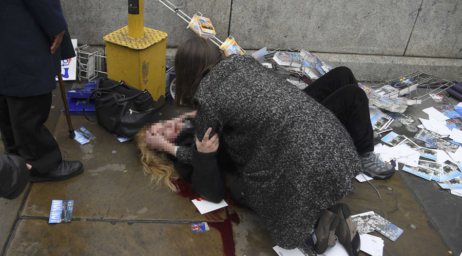 Premières images de Westminster après les coups de feu entendus près du parlement britannique