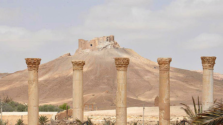 La vieille citadelle de Palmyre
