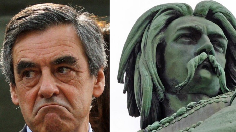 A Clermont-Ferrand, François Fillon se compare à Vercingétorix et se fait singer sur Twitter