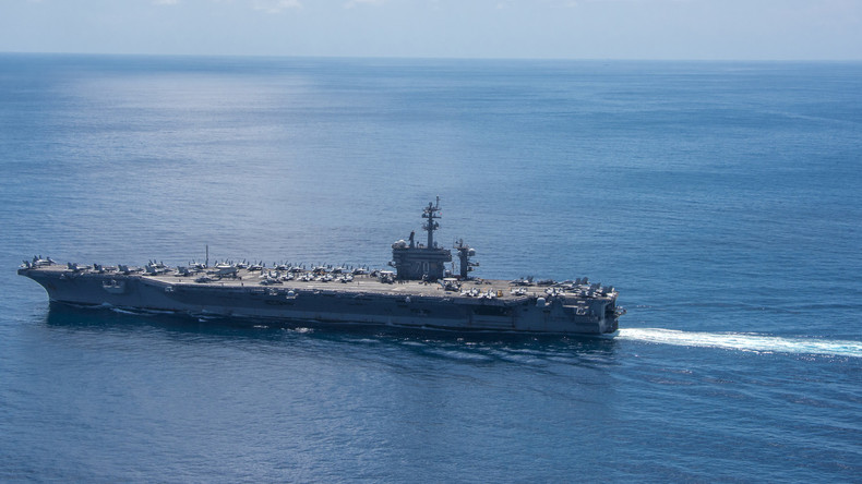 Le porte-avions américain arrivera dans quelques jours en mer du Japon