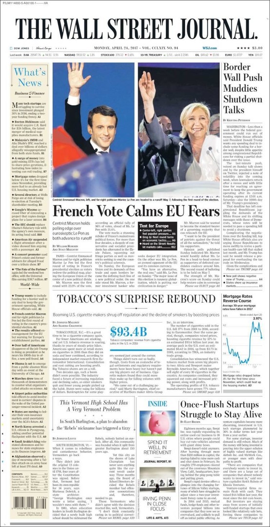 La «confrontation peuple-élites» : la presse française et étrangère réagit aux résultats du 1er tour