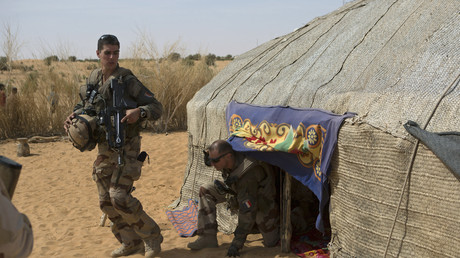 Un soldat français participant à l'opération Barkhane au Mali 