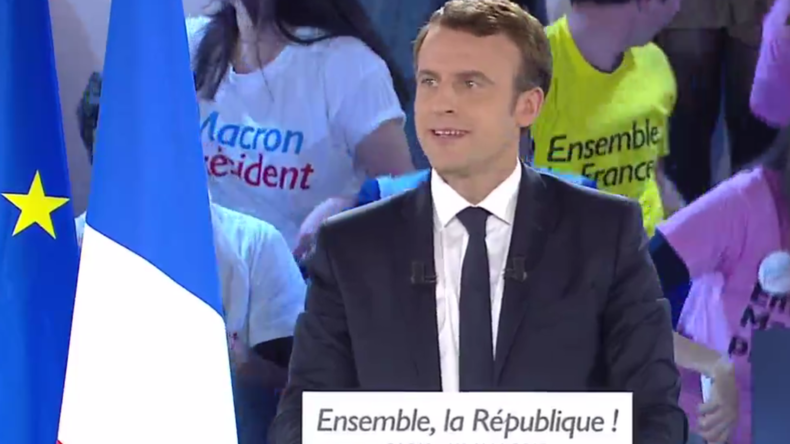 Emmanuel Macron réunit ses soutiens pour un grand meeting à La Villette