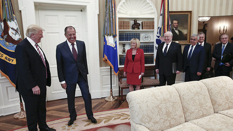Les photos «russes» de la rencontre Trump-Lavrov provoquent un emballement médiatique aux Etats-Unis
