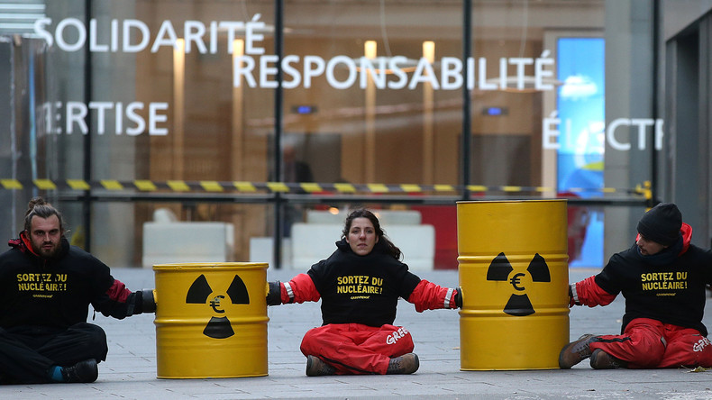 Renflouement d'EDF par la France : plainte de Greenpeace à Bruxelles