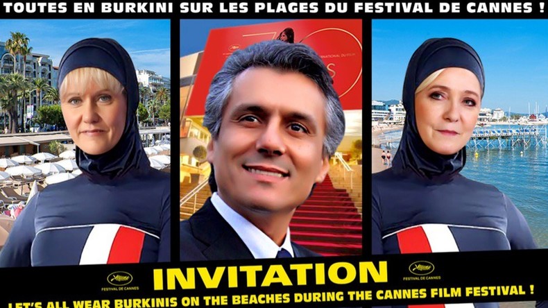 «Toutes en burkini» : la dernière provocation de Nekkaz en plein festival de Cannes