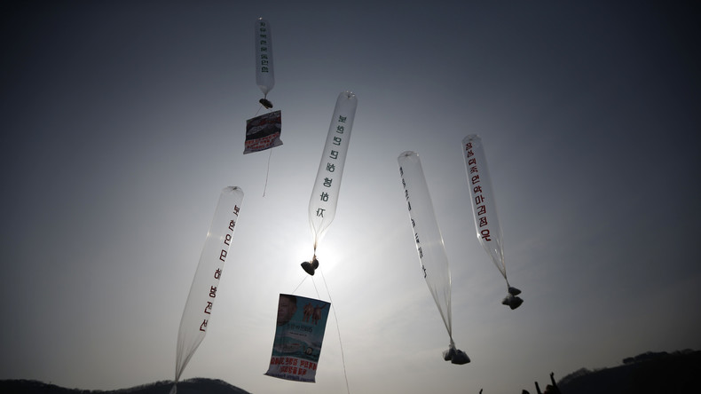Séoul a procédé à des tirs d'avertissement sur... des ballons nord-coréens
