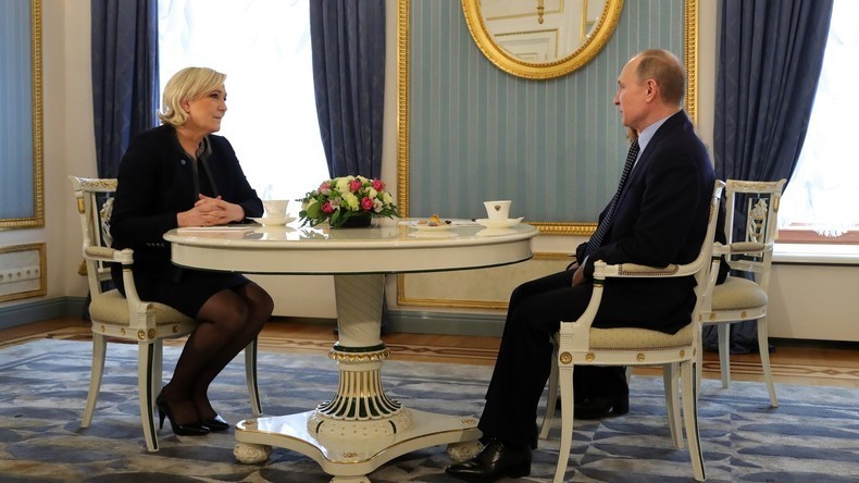Vladimir Poutine : «Marine Le Pen a toujours prôné un développement des relations avec la Russie»
