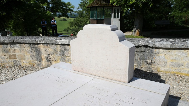 L'homme qui a profané la tombe du Général de Gaulle n'a pas formulé de revendication