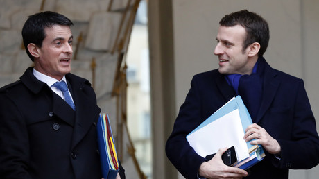 Manuel Valls et Emmanuel Macron