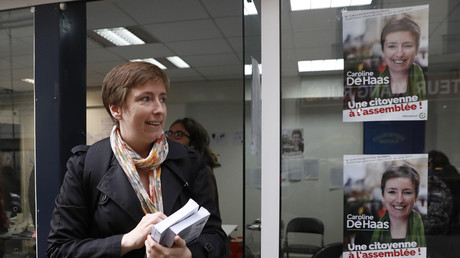 Caroline de Haas est candidate à la députation dans la 18e circonscription de Paris